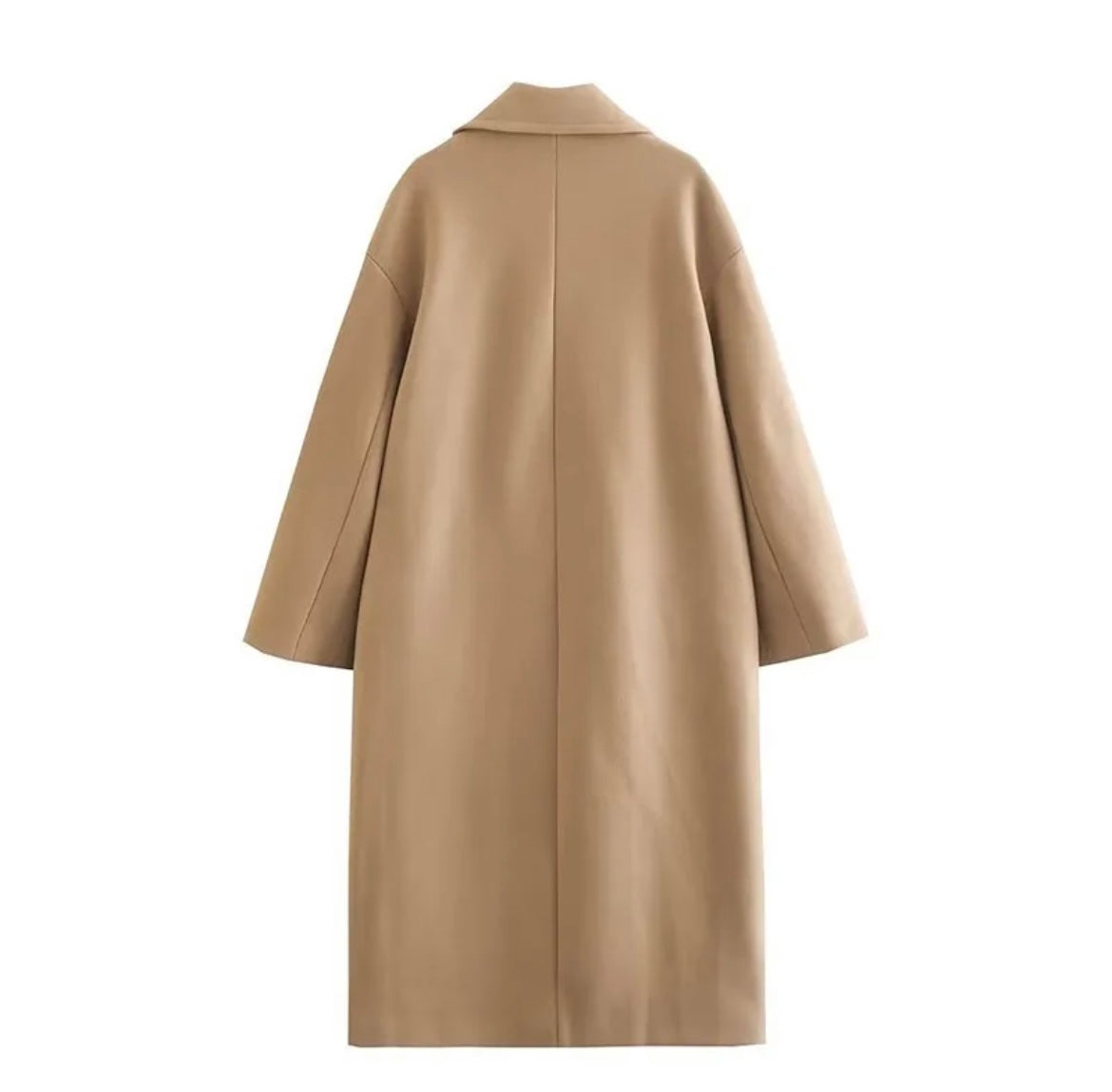 wool coat retro reverse womens