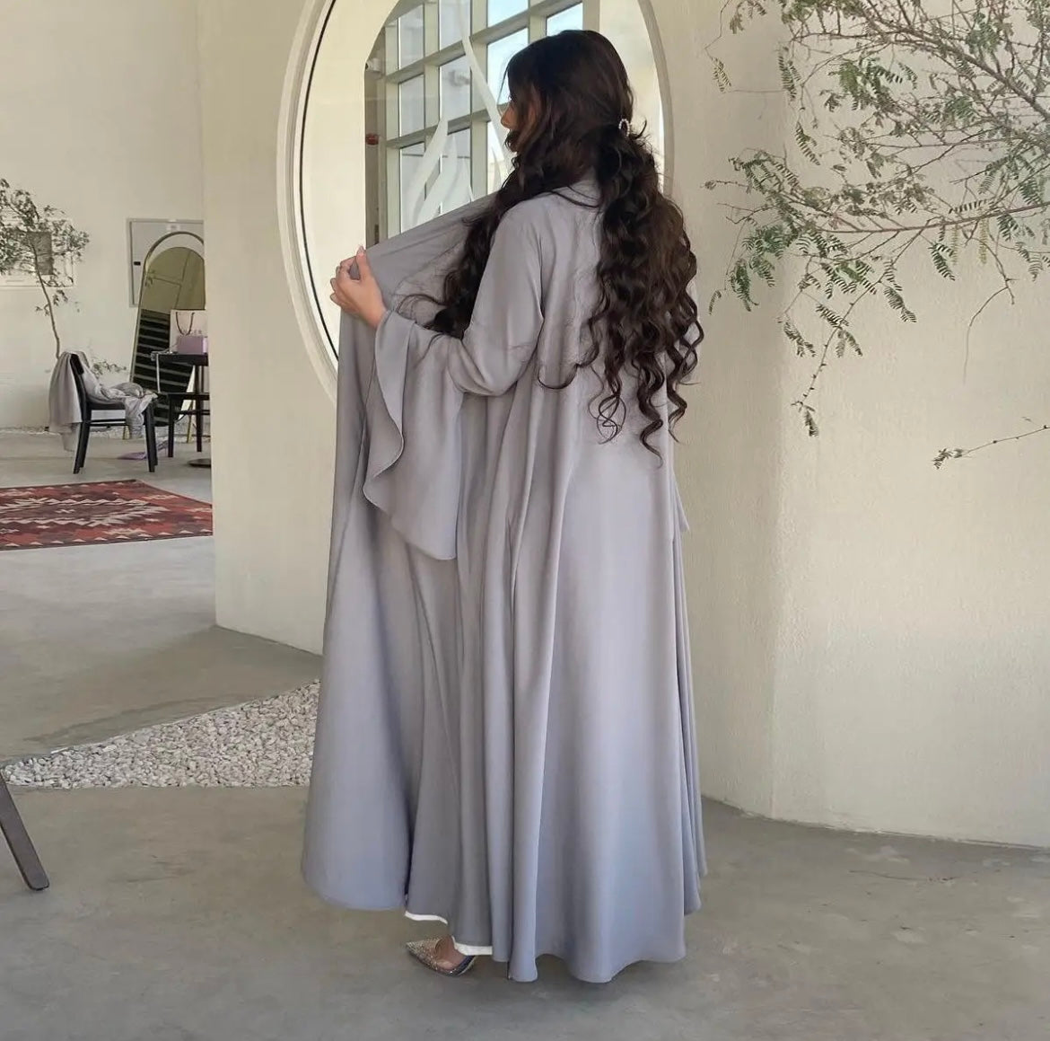 2- piece abaya kimono