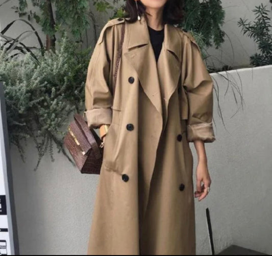 double breasted trench coat