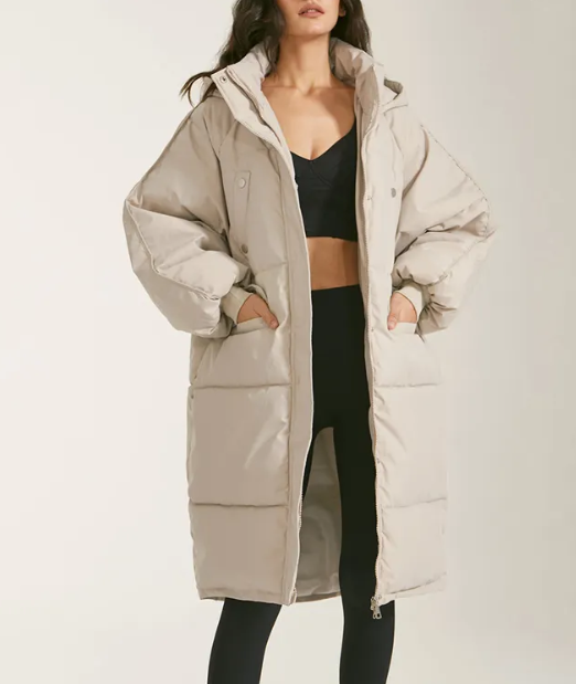 lange Winter Puffer Jacket