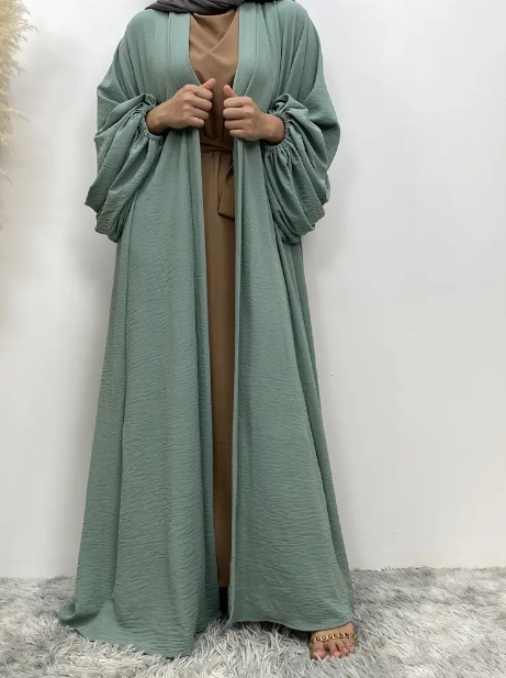 Abaya Kimono Mint Green